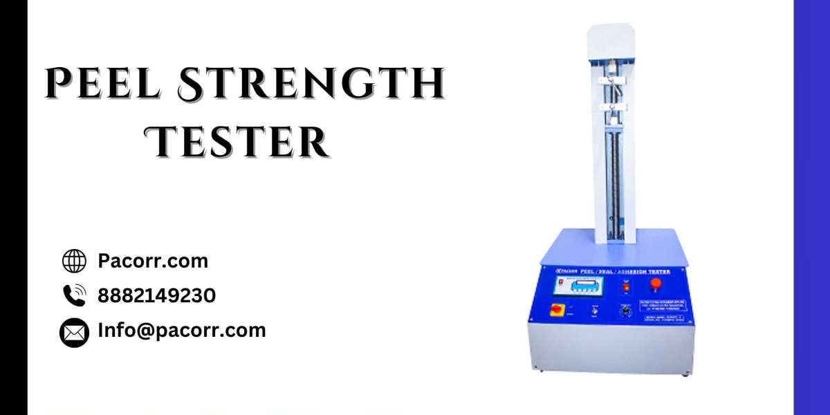 Peel Strength Tester Assuring Adhesive Quality with Pacorr’s Precision Testing Tool